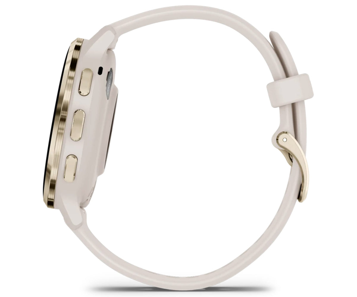GARMIN VENU 3S IVORY + SOFT GOLD / SMARTWATCH 41MM - detalle
