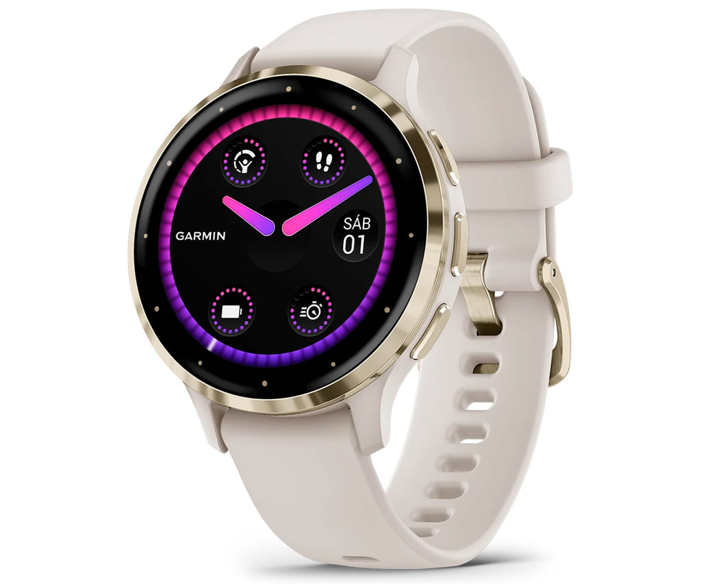GARMIN VENU 3S IVORY + SOFT GOLD / SMARTWATCH 41MM