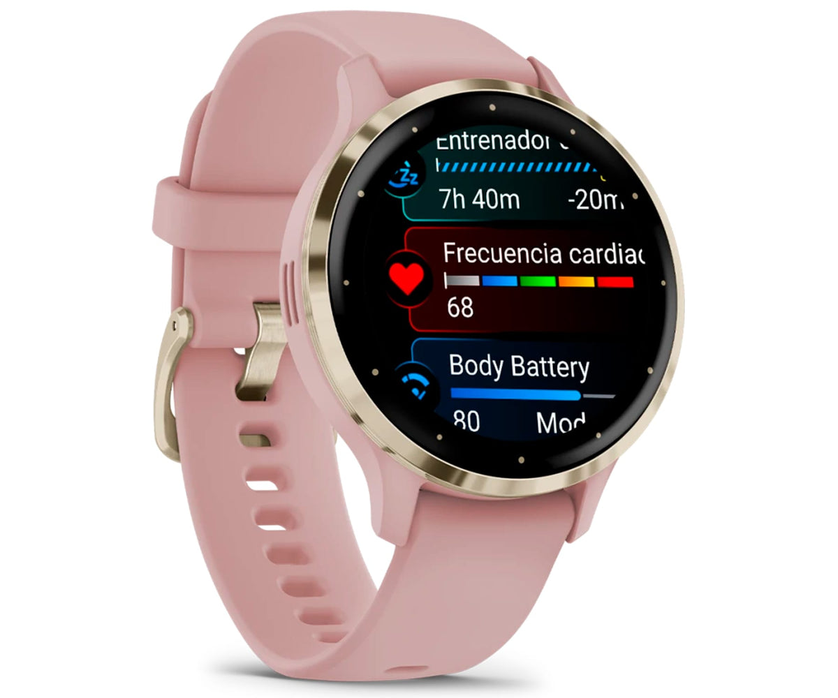GARMIN VENU 3S DUST ROSE / SMARTWATCH 41MM - detalle
