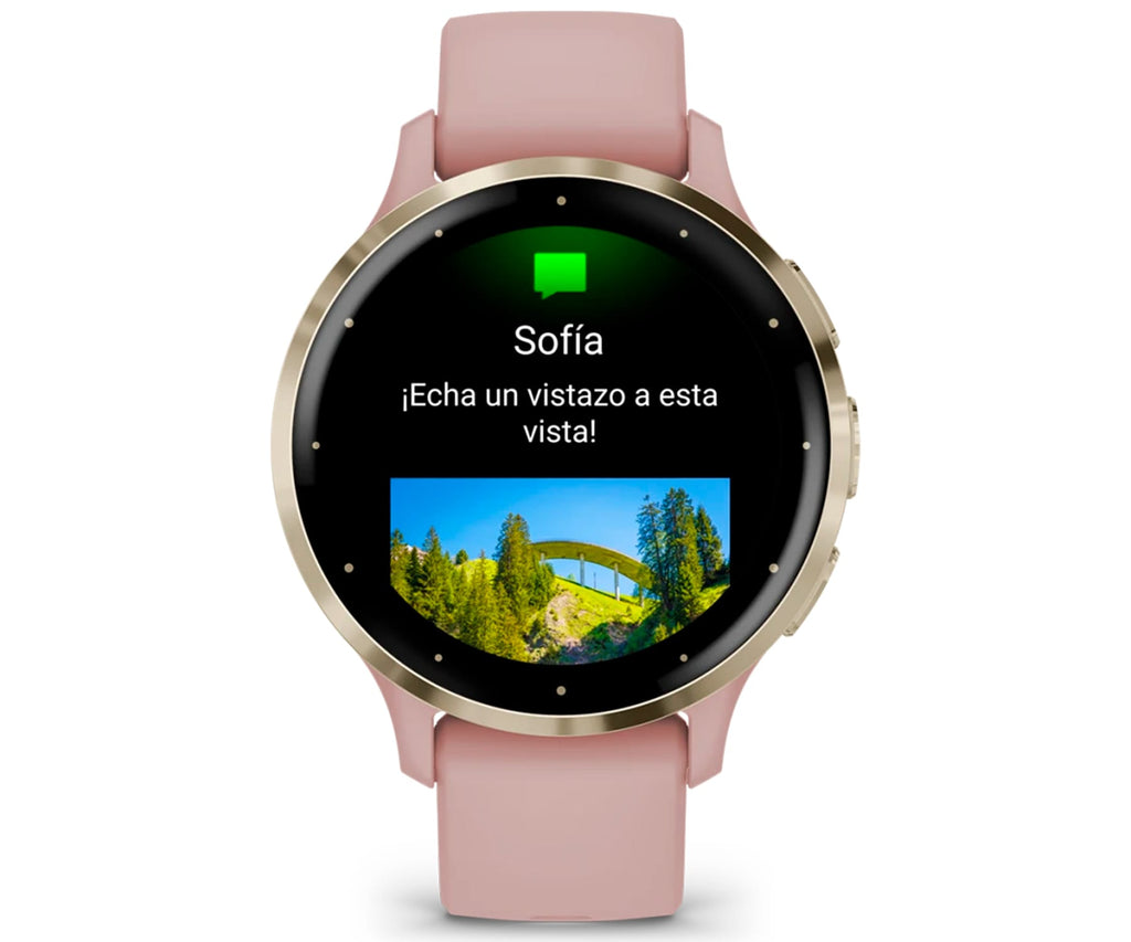 GARMIN VENU 3S DUST ROSE / SMARTWATCH 41MM - detalle