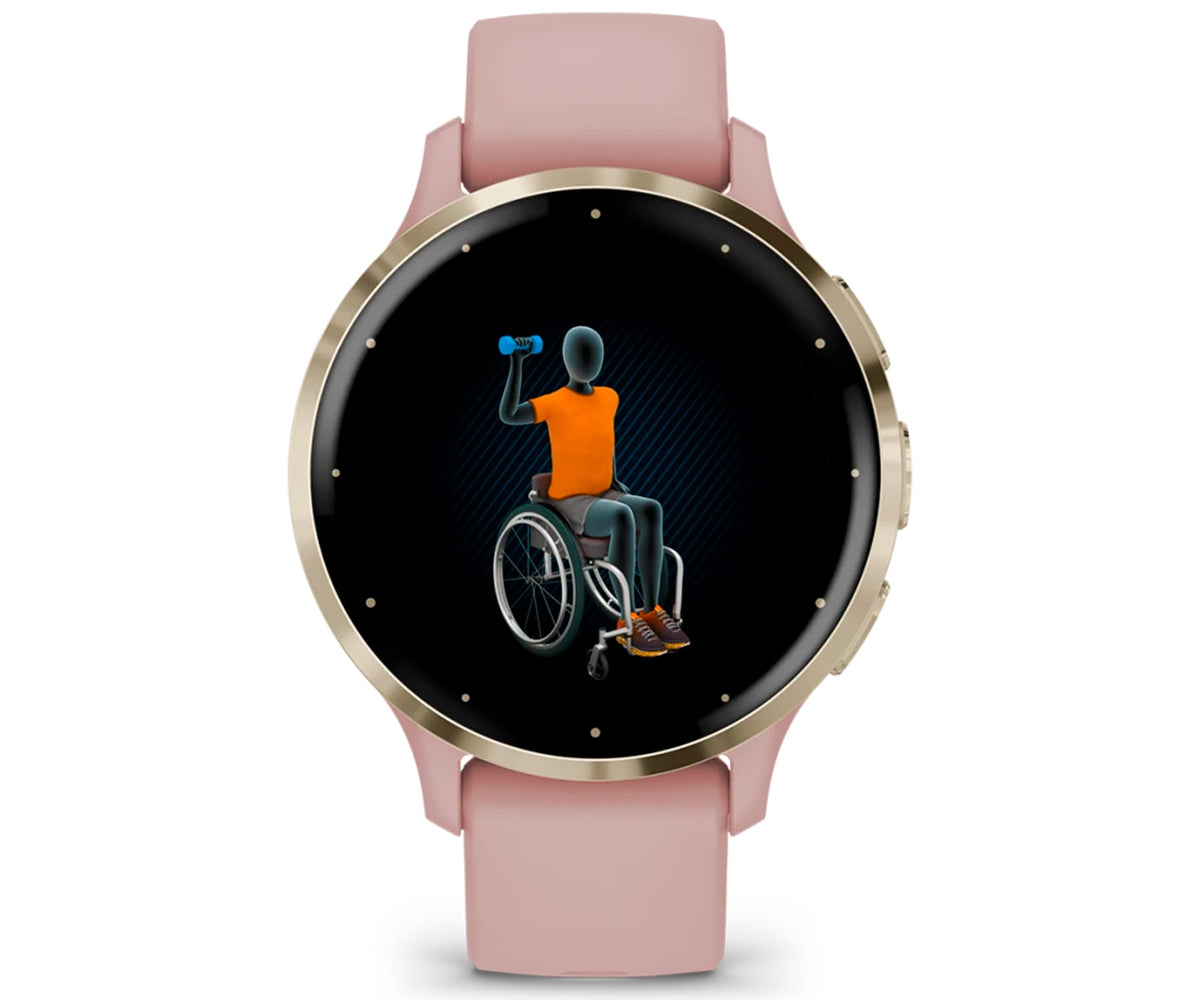 GARMIN VENU 3S DUST ROSE / SMARTWATCH 41MM - detalle