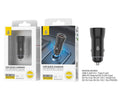 JC NA0256 BLACK / CARGADOR DE VEHÍCULO USB-C / USB-A 20W