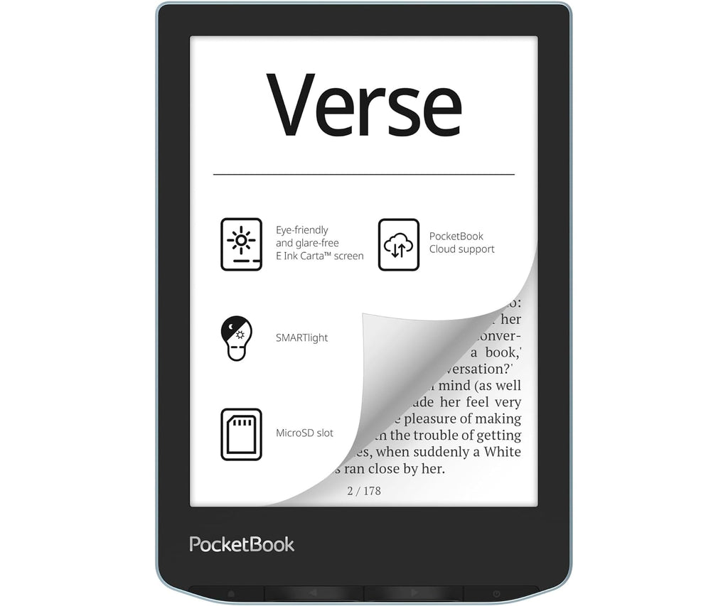 POCKETBOOK VERSE BRIGHT BLUE / LECTOR DE LIBROS ELECTRÓNICOS 6" 8GB