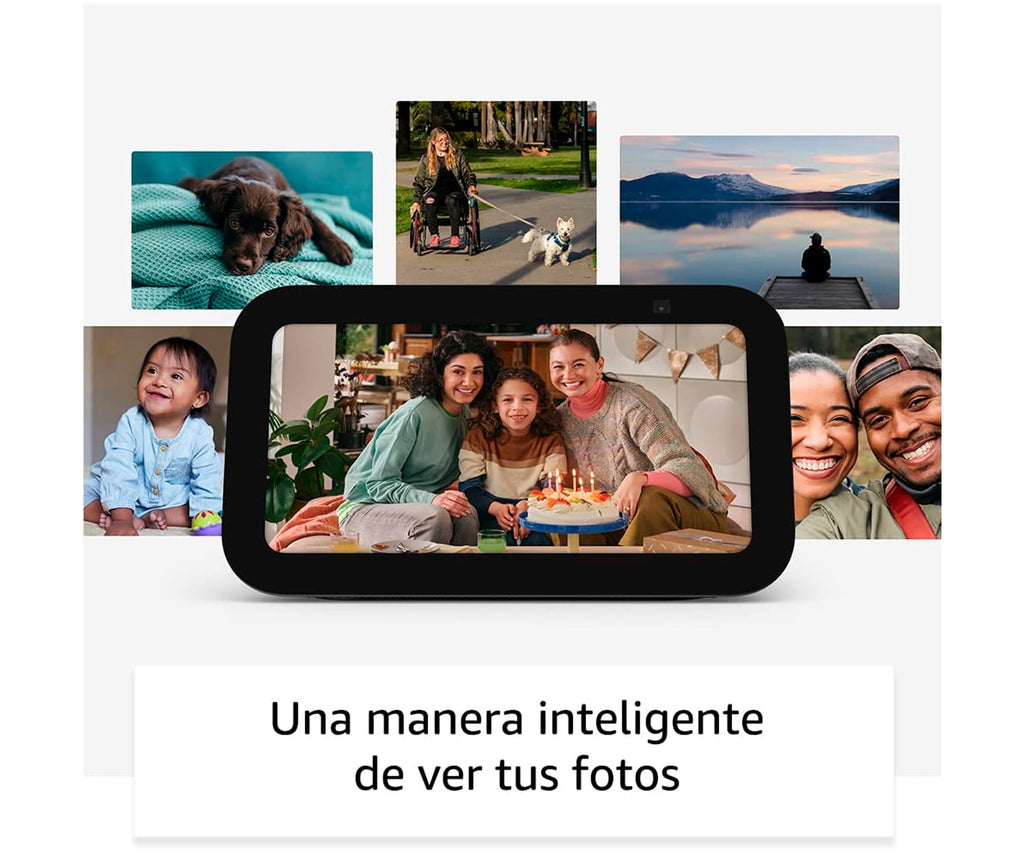 AMAZON ECHO SHOW 5 (3ª GENERACIÓN) GRIS AZULADO / PANTALLA INTELIGENTE - detalle