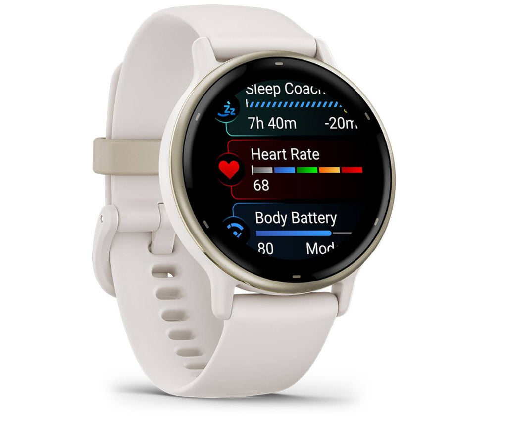GARMIN VÍVOACTIVE 5 WHITE GOLD / SMARTWATCH 42MM - detalle