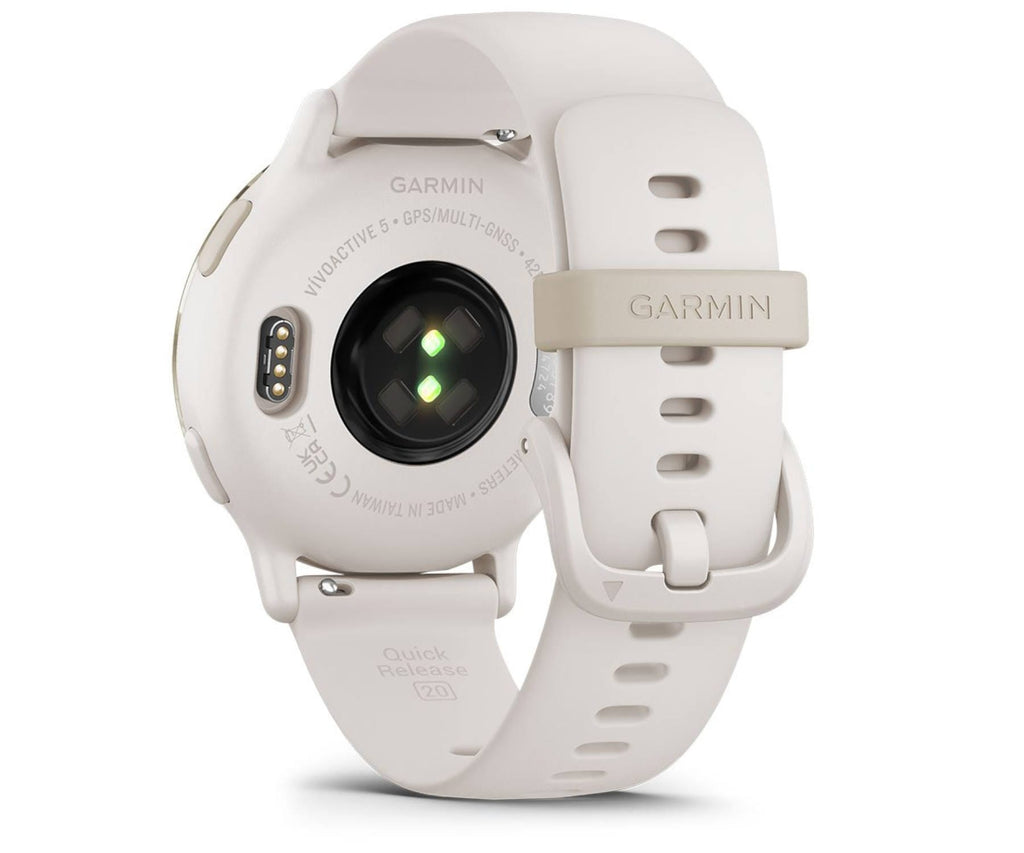 GARMIN VÍVOACTIVE 5 WHITE GOLD / SMARTWATCH 42MM - detalle