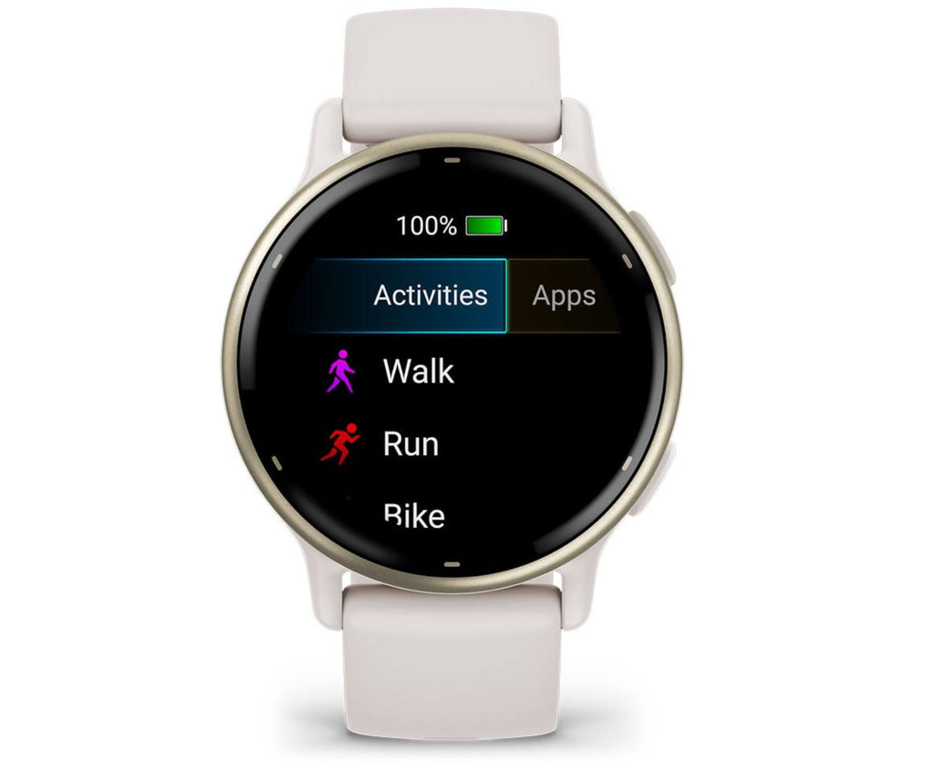 GARMIN VÍVOACTIVE 5 WHITE GOLD / SMARTWATCH 42MM - detalle