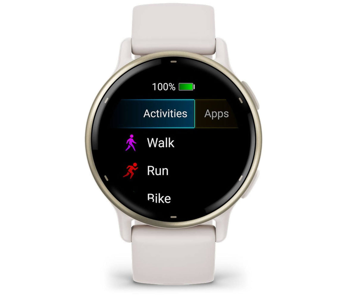 GARMIN VÍVOACTIVE 5 WHITE GOLD / SMARTWATCH 42MM - detalle