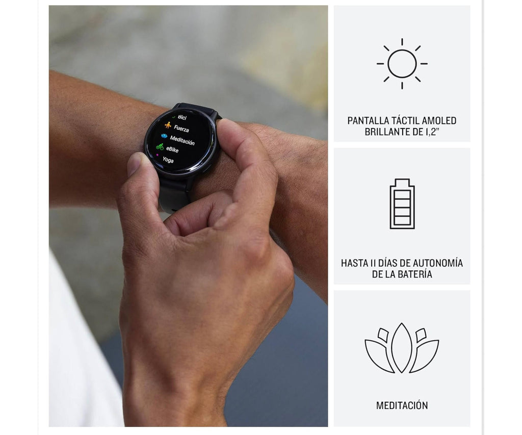 GARMIN VÍVOACTIVE 5 BLUE / SMARTWATCH 42MM - detalle