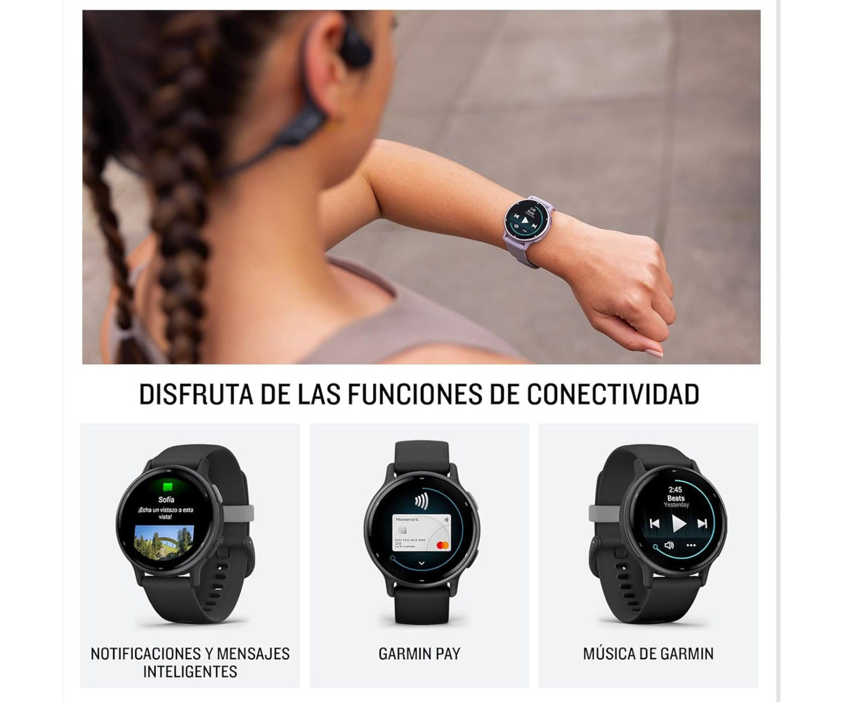GARMIN VÍVOACTIVE 5 BLUE / SMARTWATCH 42MM - detalle
