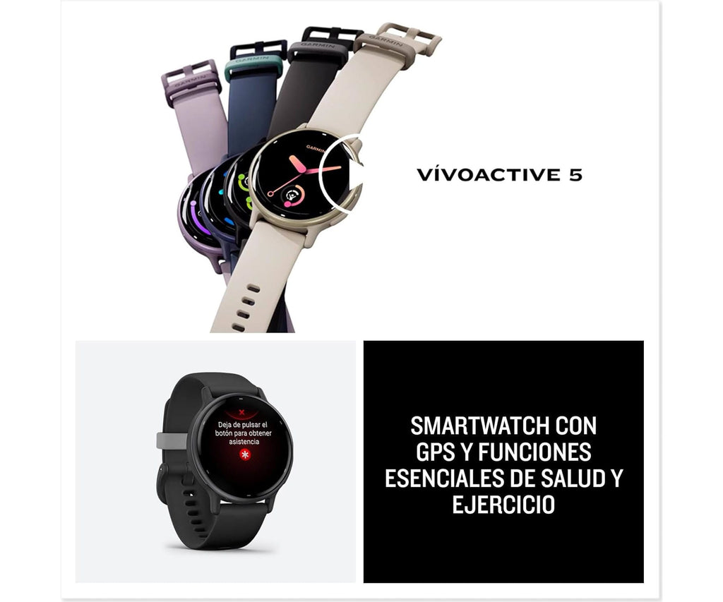GARMIN VÍVOACTIVE 5 BLUE / SMARTWATCH 42MM - detalle