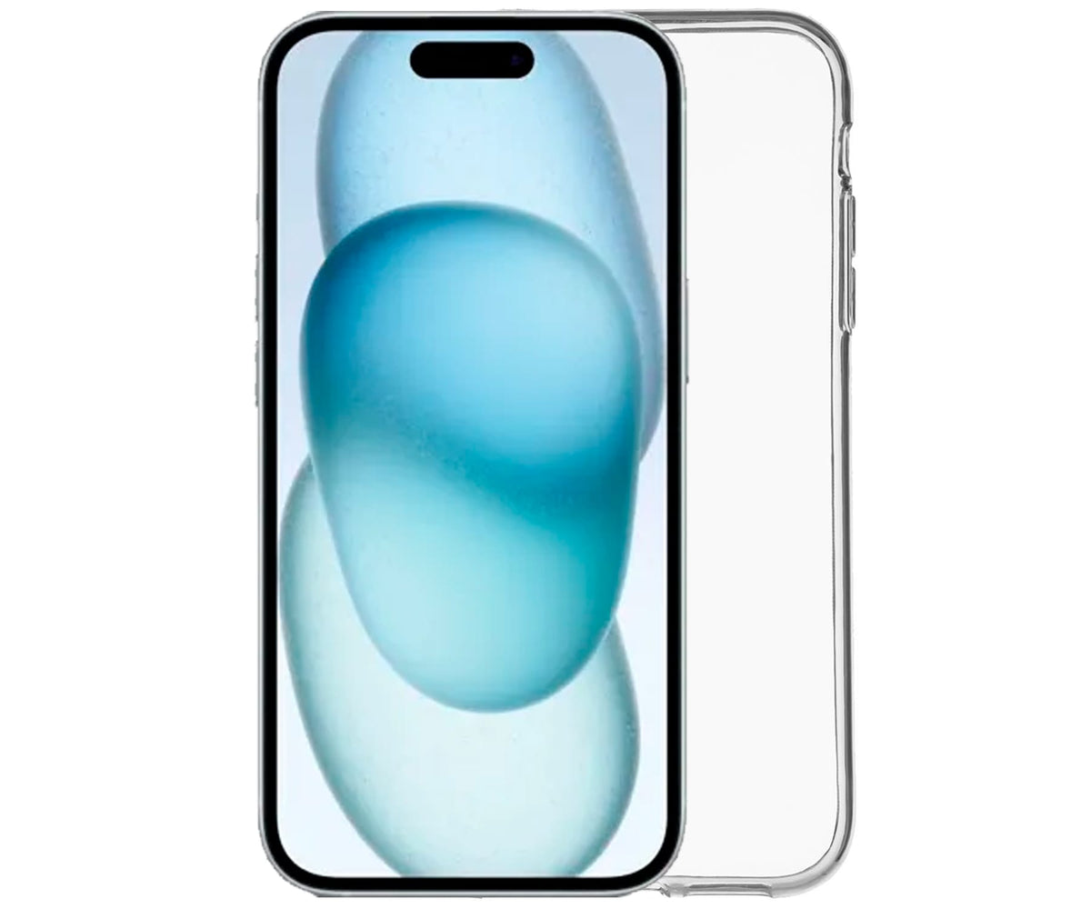 JC TRASERA DE SILICONA TRANSPARENTE / APPLE IPHONE 15 PRO MAX