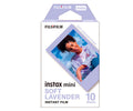FUJIFILM INSTANT FILM MINI SOFT LAVANDER / PELÍCULA FOTOGRÁFICA INSTANTÁNEA