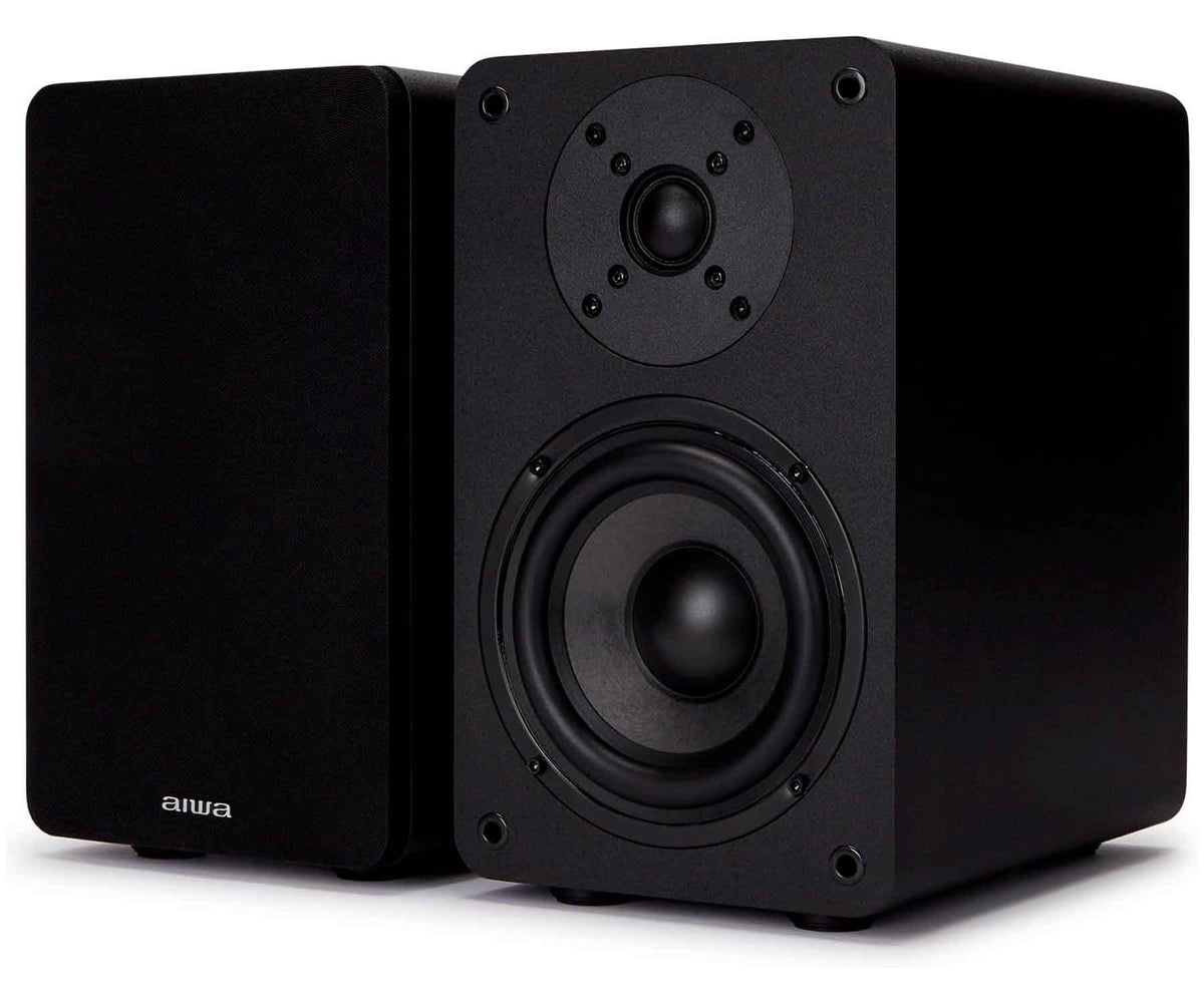AIWA SP-A100 BLACK / ALTAVOCES HIFI PASIVOS DE ESTANTERÍA - detalle