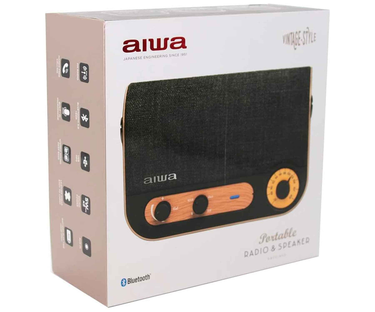 AIWA RBTU-600 VINTAGE / RADIO PORTÁTIL - detalle