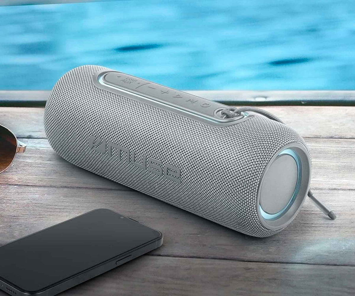 MUSE M-780 BLG GRAY / ALTAVOZ INALÁMBRICO - detalle