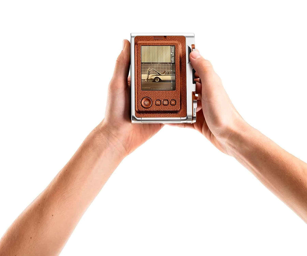 FUJIFILM INSTAX MINI EVO BROWN / CÁMARA INSTANTÁNEA - detalle