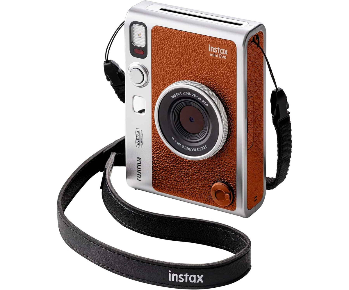 FUJIFILM INSTAX MINI EVO BROWN / CÁMARA INSTANTÁNEA - detalle