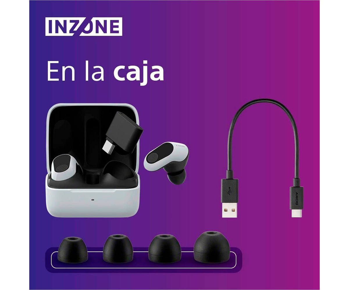 SONY WF-G700N WHITE / AURICULARES GAMING INEAR TRUE WIRELESS - detalle