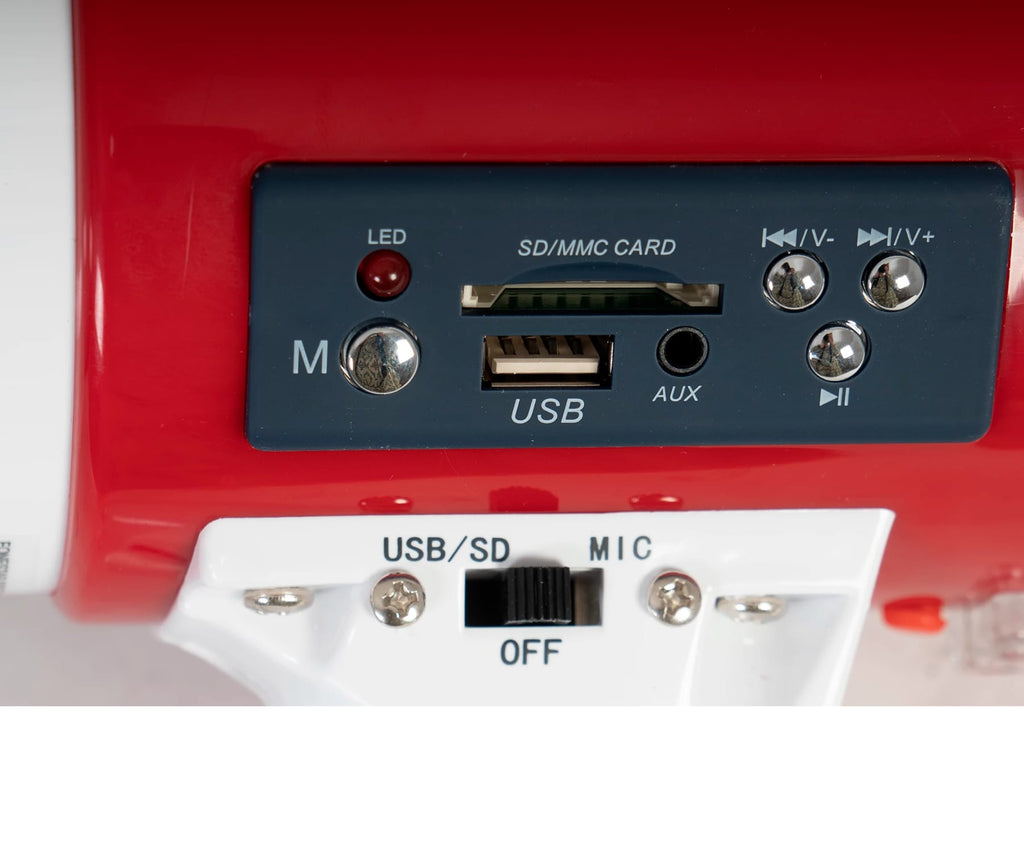 FONESTAR MF-600SGU / MEGÁFONO PORTÁTIL CON MICRO DE MANO - detalle