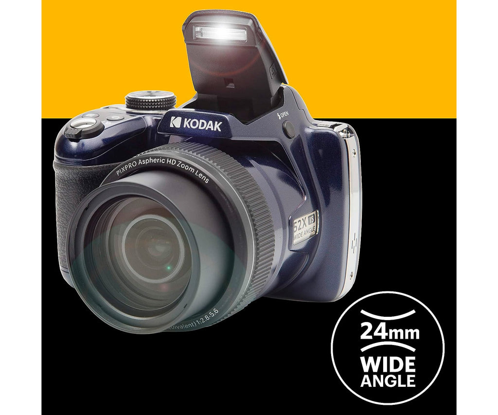 KODAK PIXPRO AZ528 MIDNIGHT BLUE / CÁMARA BRIDGE - detalle