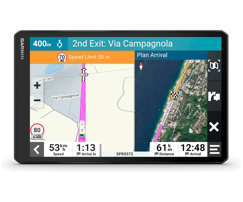 GARMIN CAMPER 1095 / NAVEGADOR GPS PARA AUTOCARAVANA 10" CON MAPAS DE EUROPA