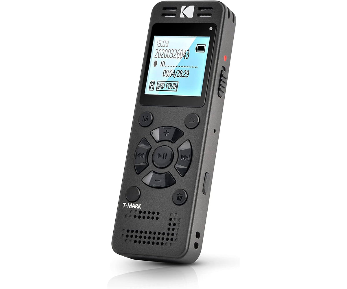 KODAK VRC350 BLACK / GRABADORA DE VOZ DIGITAL 8GB - detalle