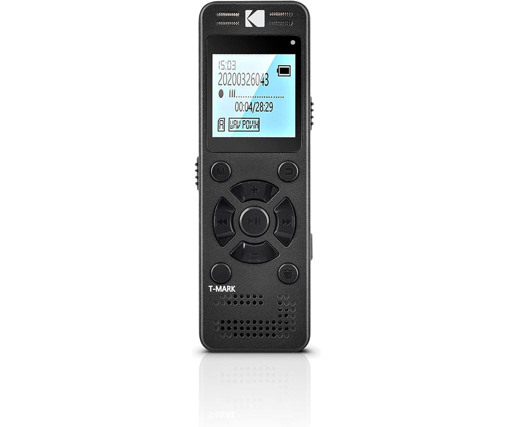 KODAK VRC350 BLACK / GRABADORA DE VOZ DIGITAL 8GB - detalle