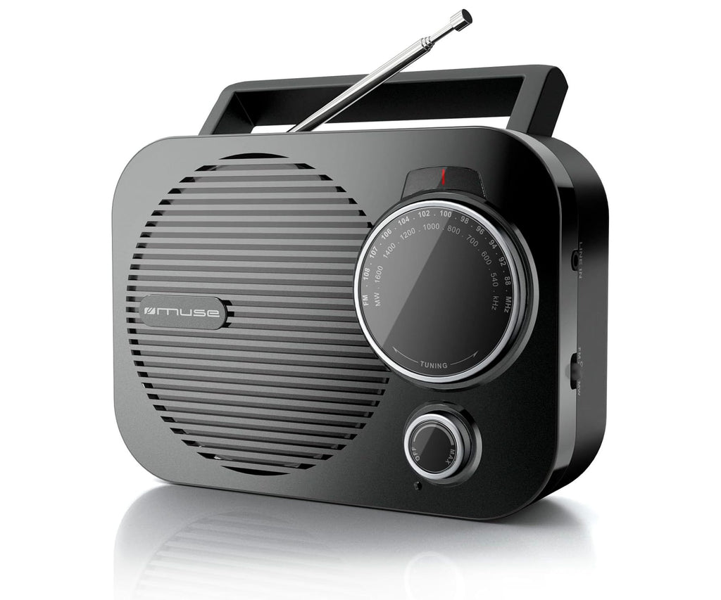 MUSE M-050 R BLACK / RADIO PORTÁTIL
