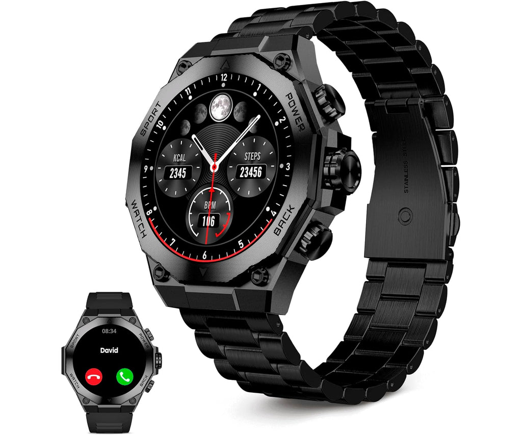 KSIX TITANIUM BLACK / SMARTWATCH 1.43"