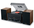MUSE MT-120 MB WOOD / TOCADISCOS CON ALTAVOCES
