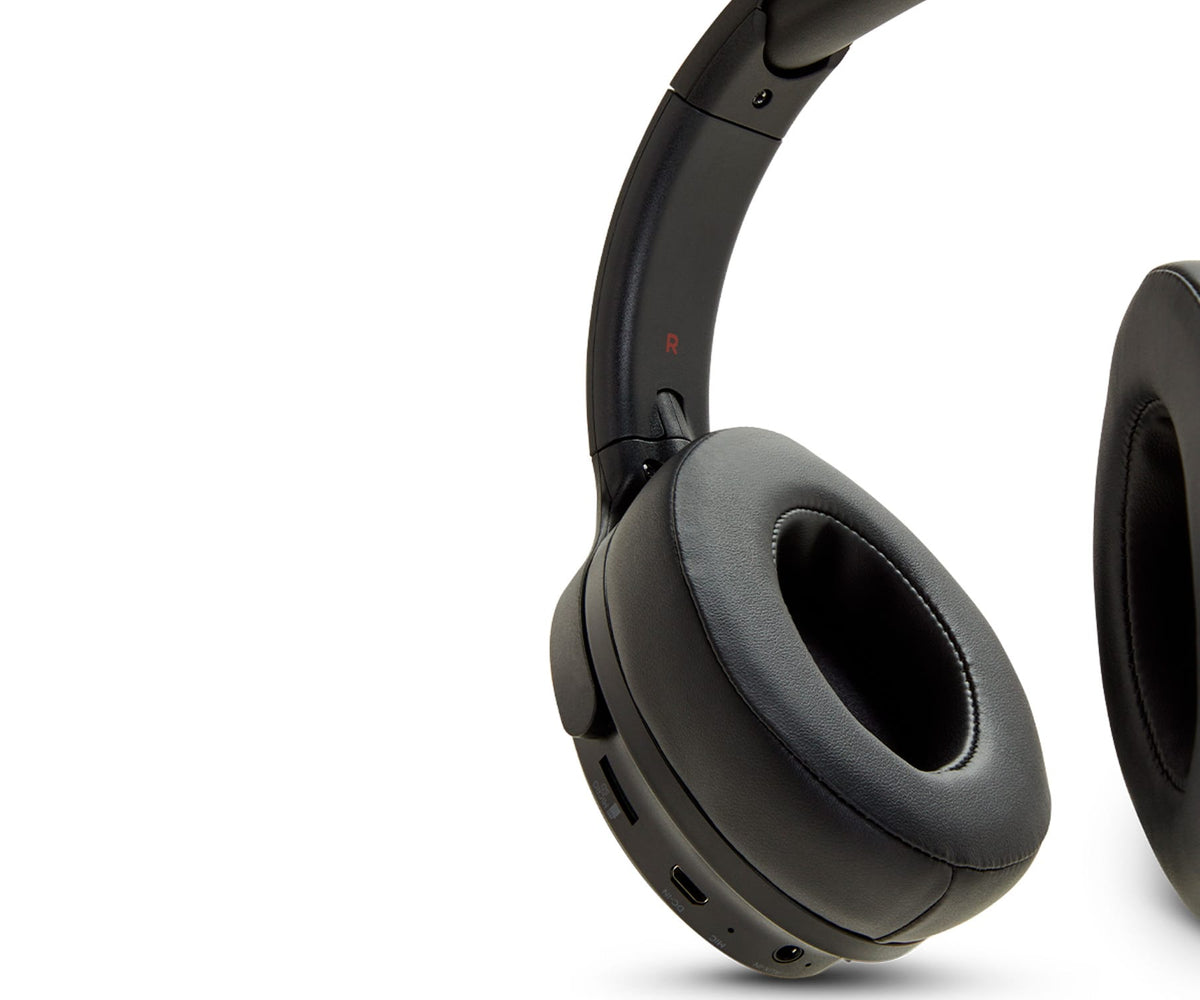 AIWA HST-250BT BLACK / AURICULARES ONEAR INALÁMBRICOS - detalle