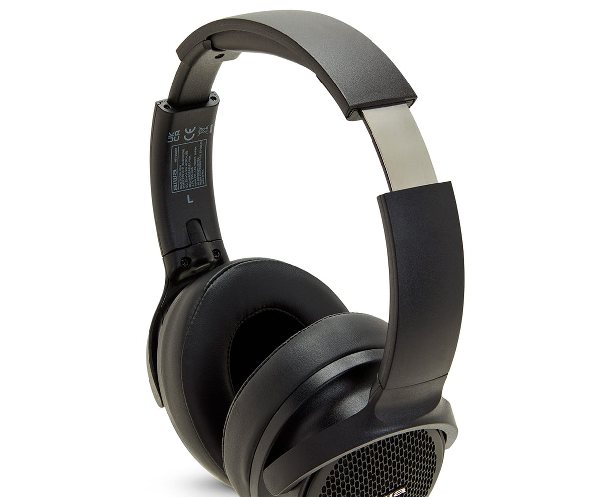 AIWA HST-250BT BLACK / AURICULARES ONEAR INALÁMBRICOS - detalle