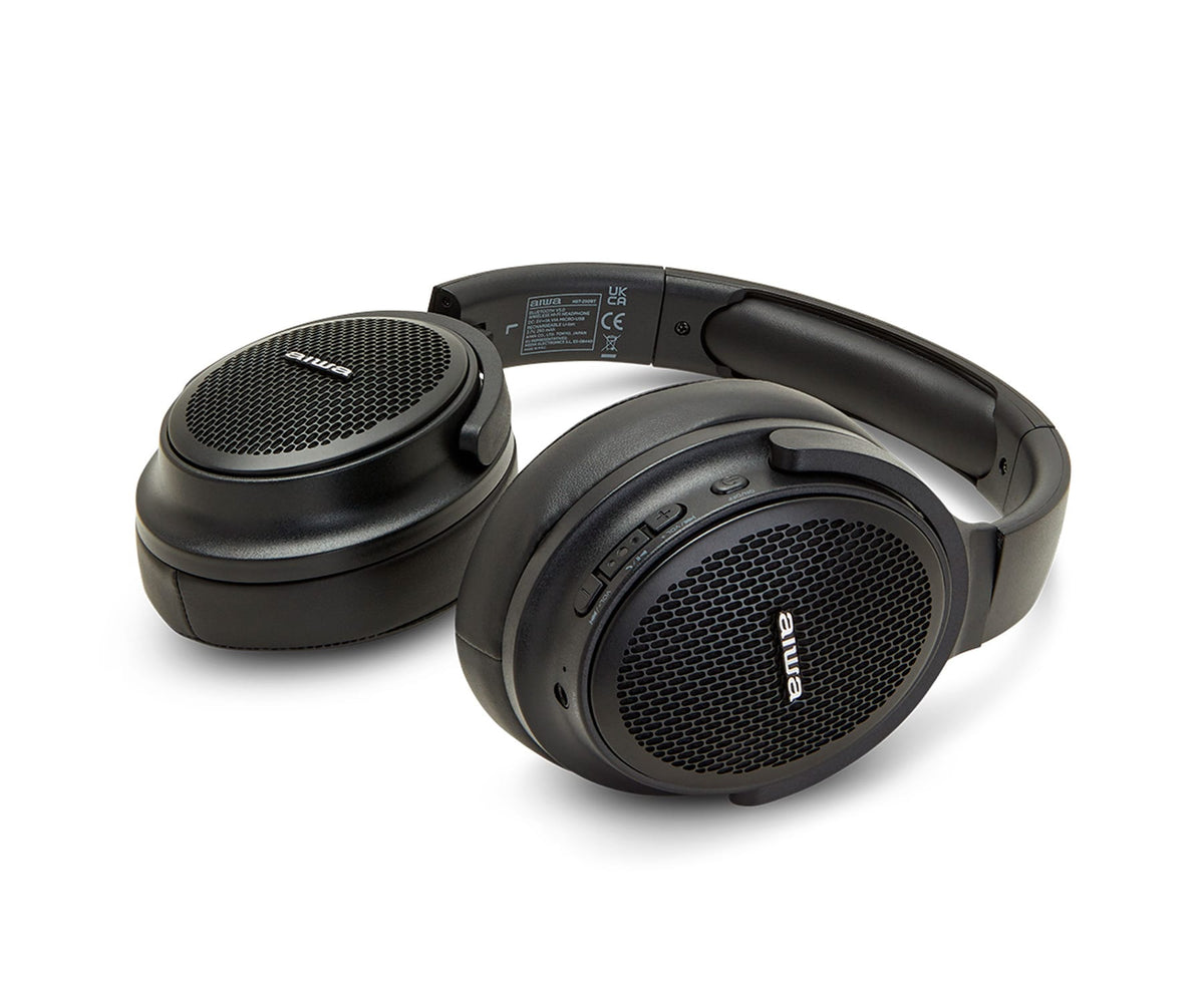 AIWA HST-250BT BLACK / AURICULARES ONEAR INALÁMBRICOS - detalle