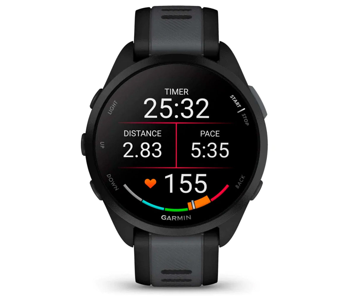 GARMIN FORERUNNER 165 GPS BLACK/SLATE / SMARTWATCH 43MM - detalle