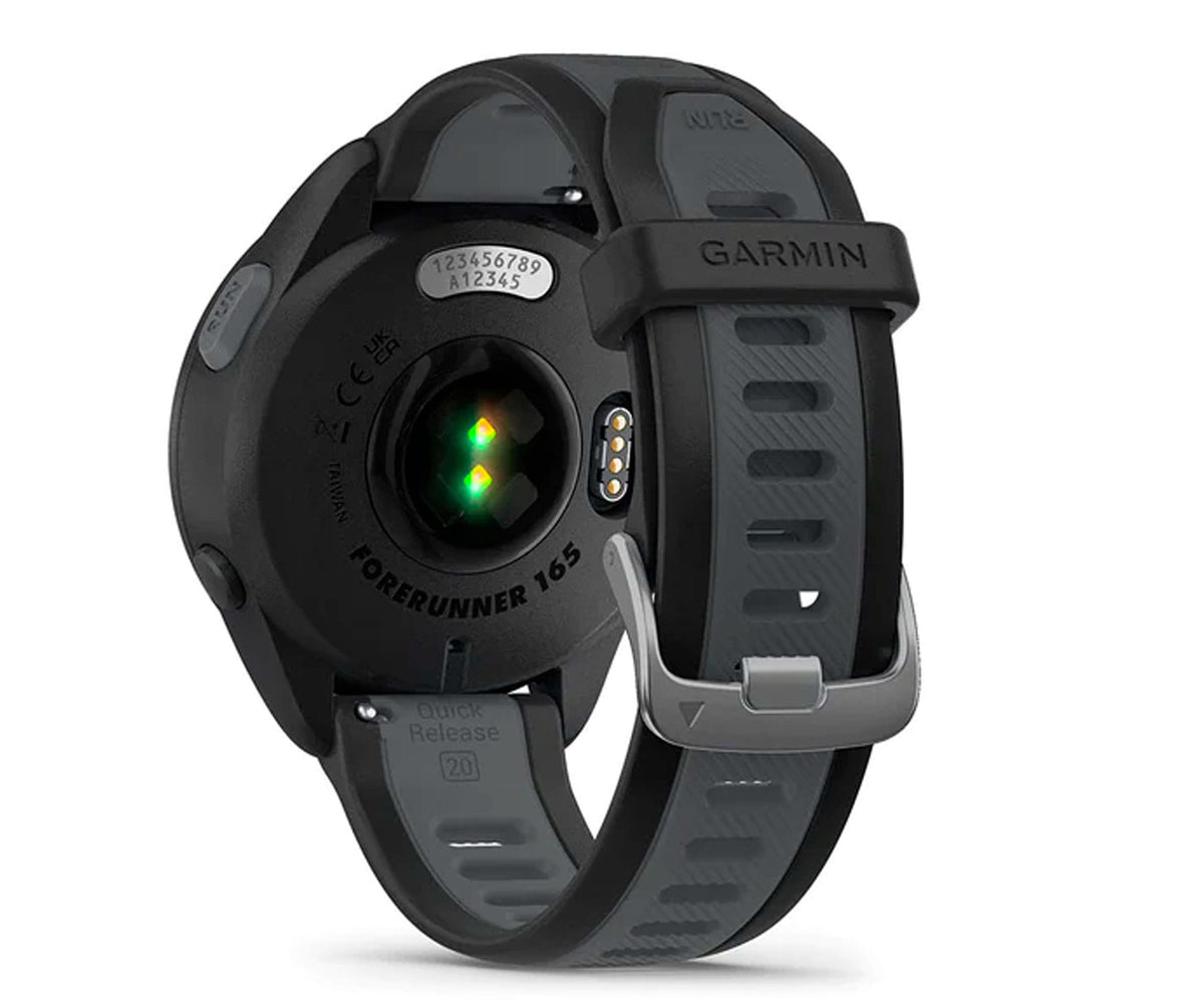 GARMIN FORERUNNER 165 GPS BLACK/SLATE / SMARTWATCH 43MM - detalle