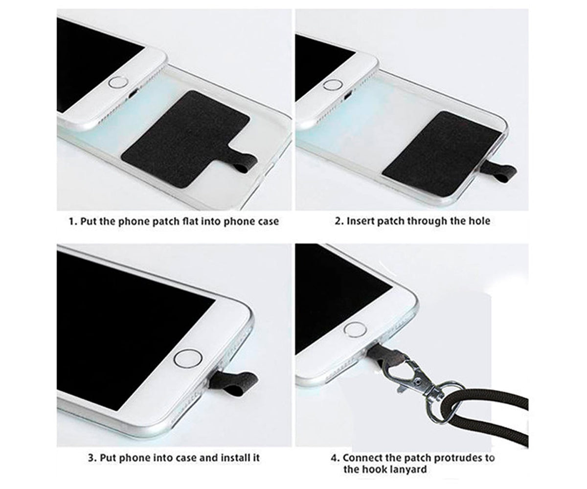 KSIX BXCORD01 BLACK / CORREA DE CUELLO PARA SMARTPHONE - detalle
