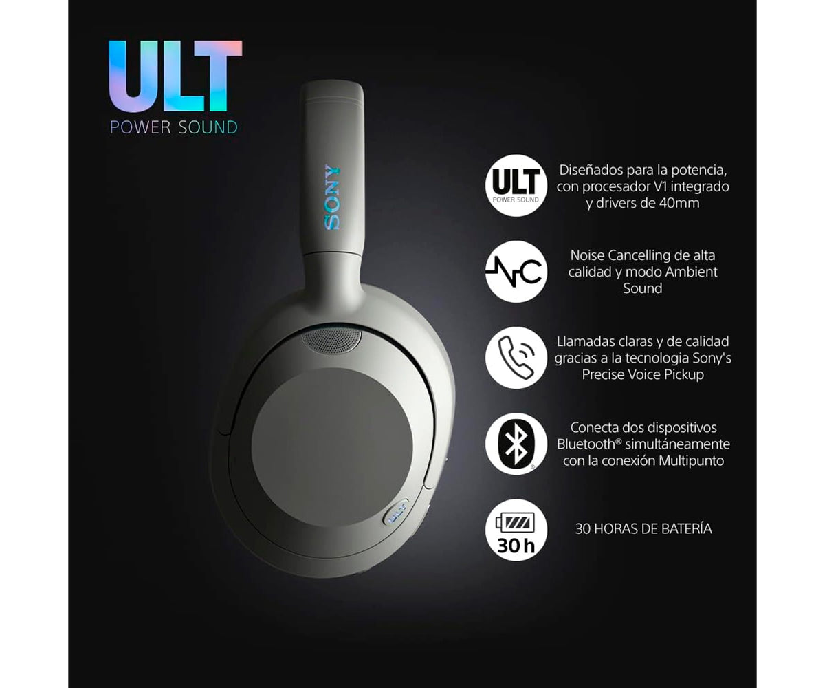 SONY WH-ULT900N WHITE / AURICULARES OVEREAR INALÁMBRICOS - detalle