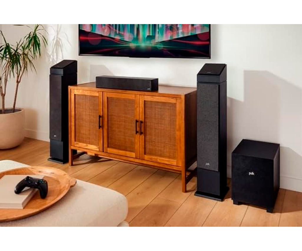 POLK MONITOR XT10 BLACK / SUBWOOFER - detalle