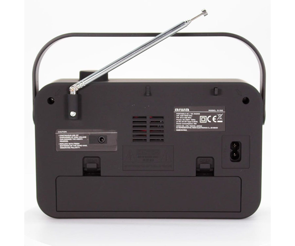 AIWA R-190 RD RED / RADIO PORTÁTIL - detalle