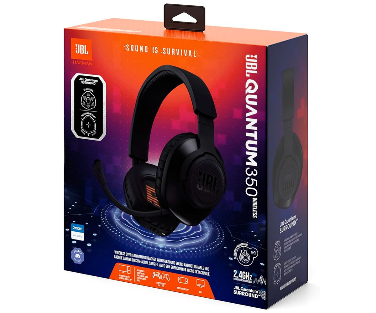 JBL Q350 NEGRO / AURICULARES WILRELESS GAMING OVEREAR - detalle