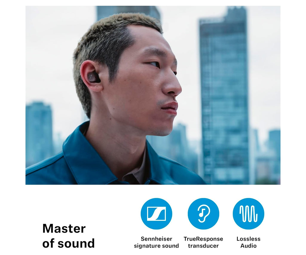 SENNHEISER MOMENTUM TRUE WIRELESS 4 WHITE / AURICULARES INEAR TRUE WIRELESS - detalle