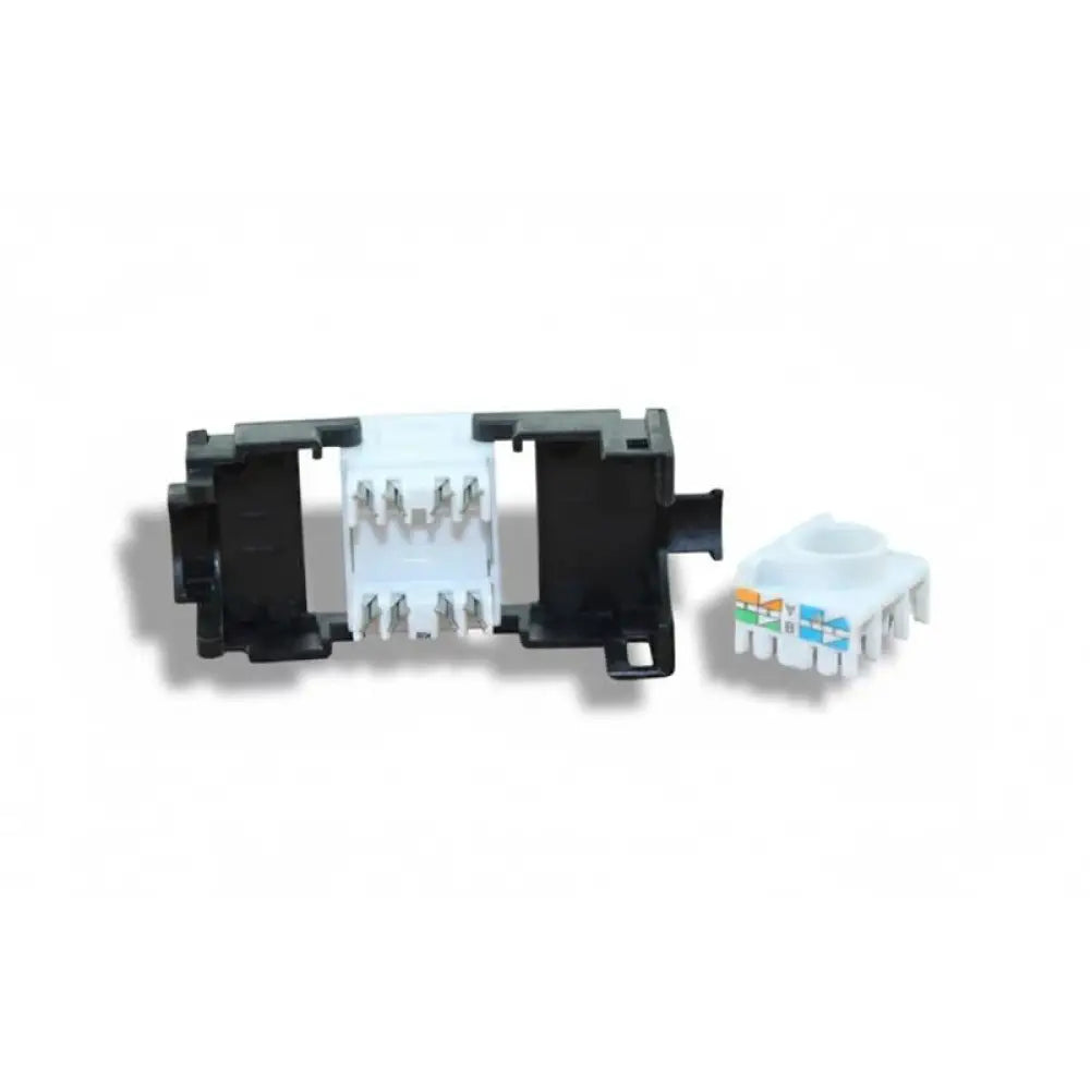 2LAN Conector RJ45 CAT.6 UTP Hembra TOOLESS 180º. - detalle