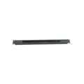 Panel pasacables de cepillo 19" 1U de metal para armarios rack 2LAN, con estructura resistente y diseño compacto.