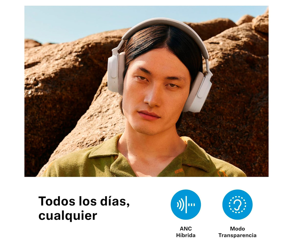 SENNHEISER ACCENTUM WIRELESS WHITE / AURICULARES OVEREAR INALÁMBRICOS - detalle