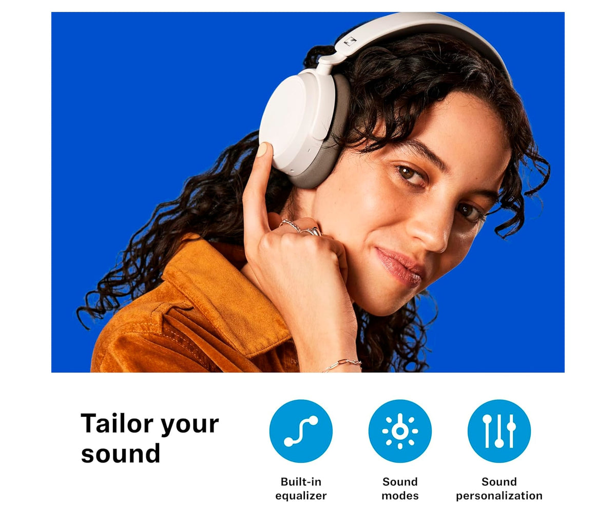 SENNHEISER ACCENTUM PLUS WIRELESS BLACK / AURICULARES OVEREAR INALÁMBRICOS - detalle