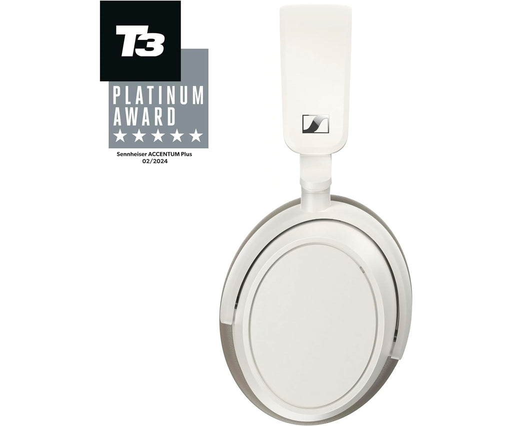 SENNHEISER ACCENTUM PLUS WIRELESS WHITE / AURICULARES OVEREAR INALÁMBRICOS - detalle