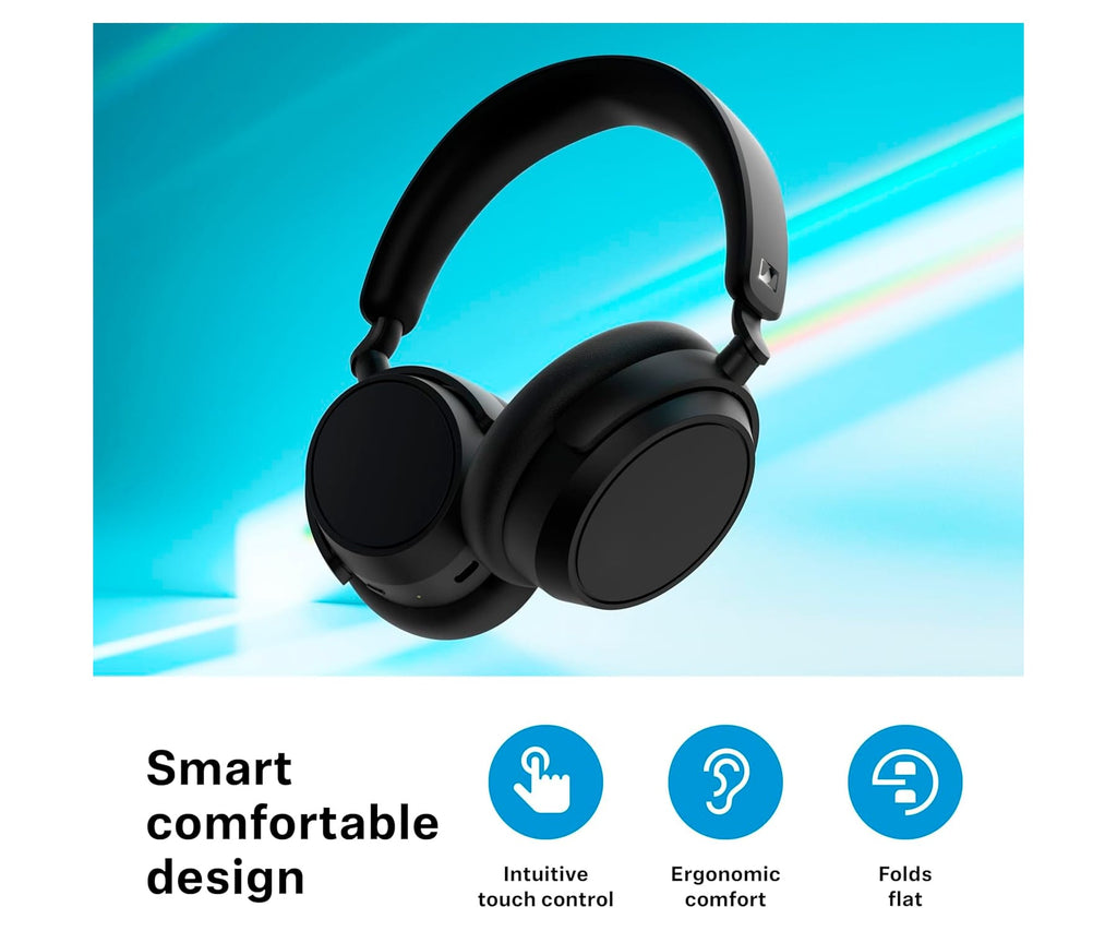 SENNHEISER ACCENTUM PLUS WIRELESS WHITE / AURICULARES OVEREAR INALÁMBRICOS - detalle