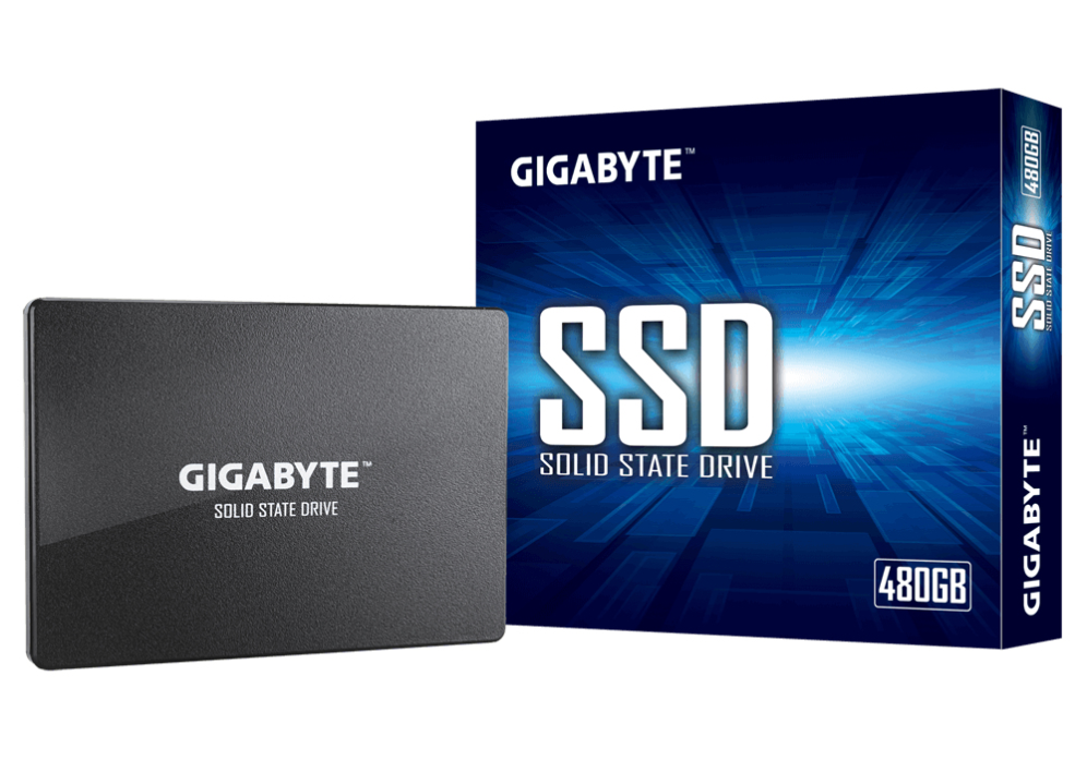 Gigabyte GP-GSTFS31480GNTD unidad de estado sólido 2.5" 480 GB Serial ATA III - detalle