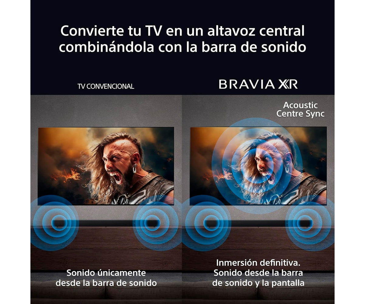 SONY HT-A9000 BRAVIA THEATRE BAR 9 BLACK / BARRA DE SONIDO 62W 7.0.2CH - detalle